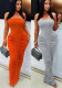Women Sexy Strapless Ruched Bodycon Maxi Dress