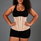 Women Mesh Fitted Fitness Waist Trainer Shaper