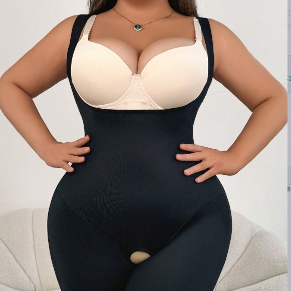 Fitted Camisole One-Piece Shapewear for Body Contouring