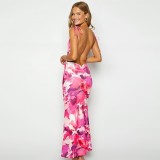 Women Summer Sexy Backless Bodycon Strap Dress Beach Dress
