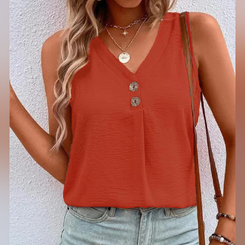 V-Neck Tank Top for Summer Everyday Wear