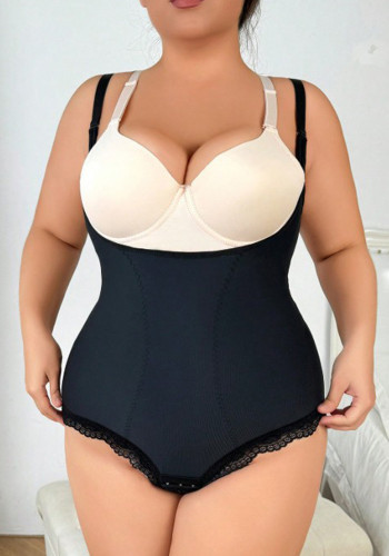 Plus Size Women Body Shaping Jumpsuit Shapewear