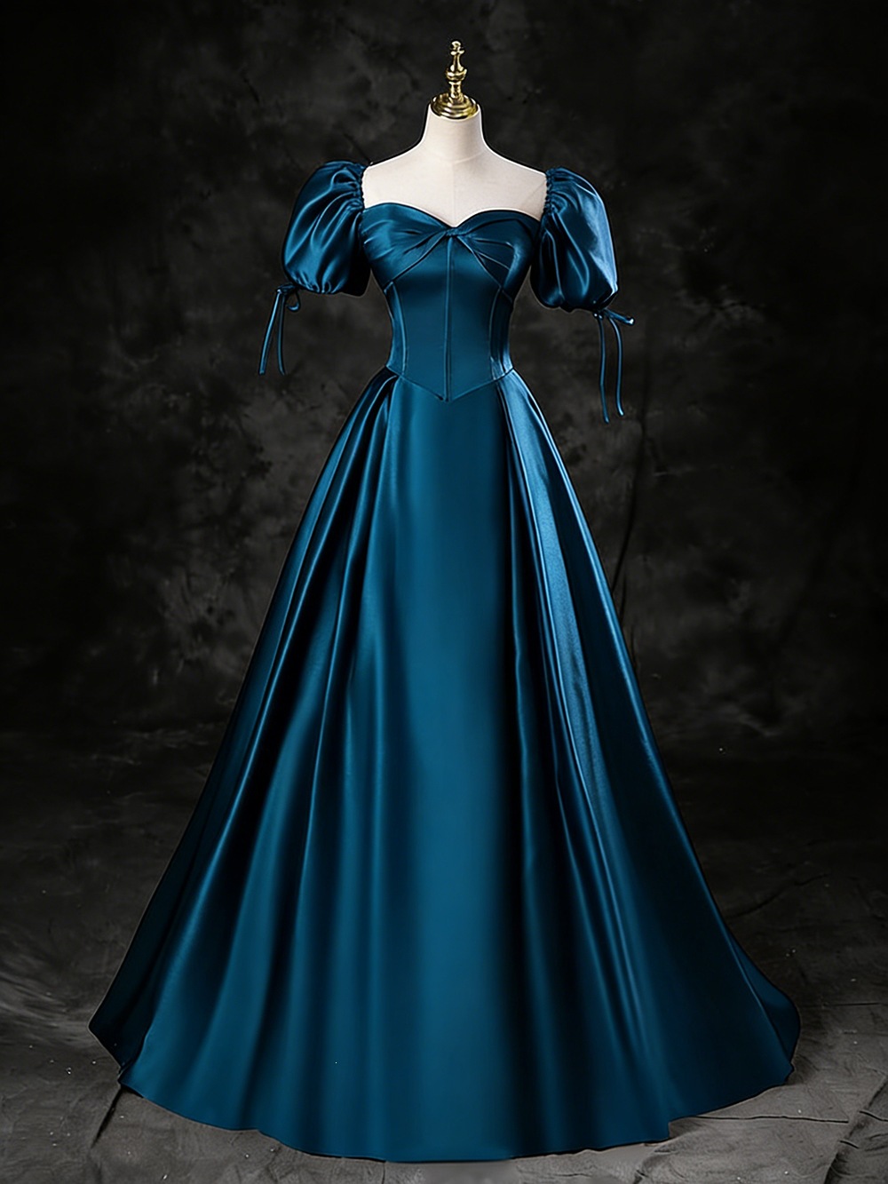 Puffy Party Gown for Evening Formal Events