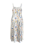 Summer Women's Elegant Chic Strap Dress