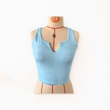 Summer Women's Letter Print Sleeveless Tank Top