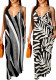 Summer Women's Loose Sleeveless V-Neck Strap Dress