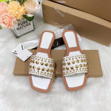 Women's Studded Flat Slippers