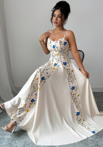 Summer Women's Elegant Chic Strap Dress