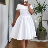 Women Summer Off-Shoulder Sexy African Dress