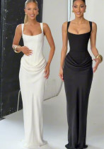 Women Camisole Square Neck Maxi Dress Women Camisole Square Neck Maxi Dress