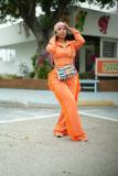 Women Casual Long Sleeve Zipper Top and Wide-Leg Pants Two-Piece Set