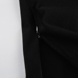 Women Sexy Lace Cut-Out Bell Bottom Pants