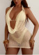 Women Swing Collar Swimwear Three-Piece Set