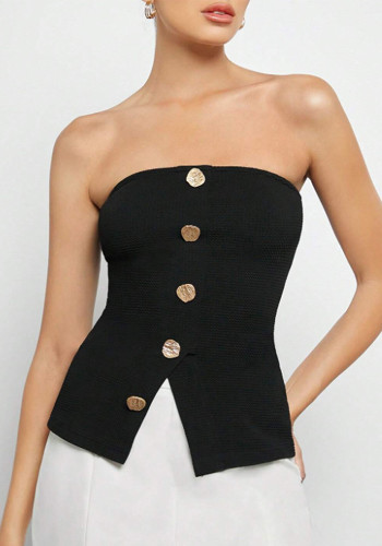Women Sexy Strapless Camisole Top