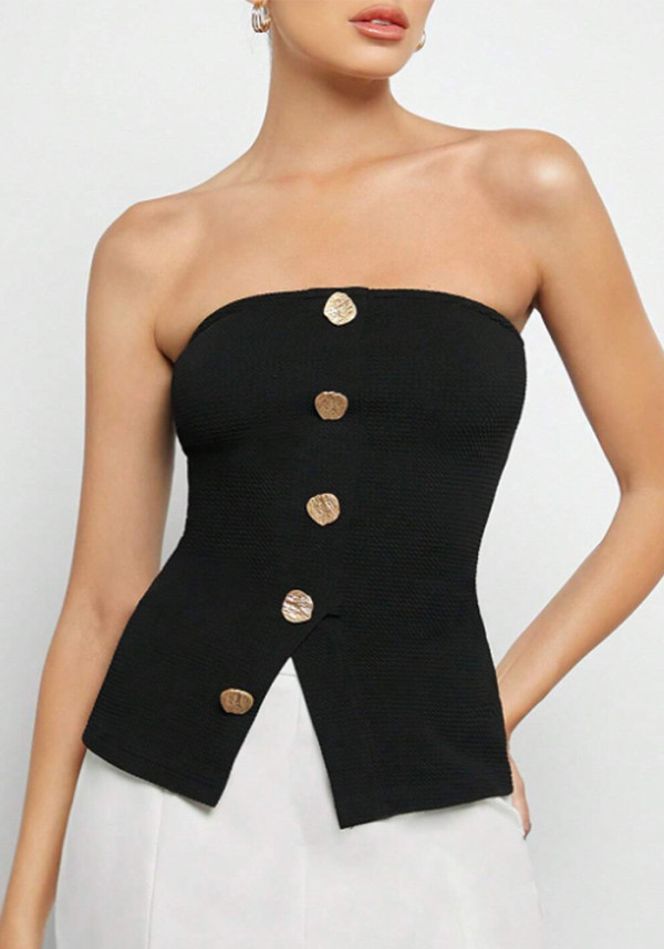 Women Sexy Strapless Camisole Top