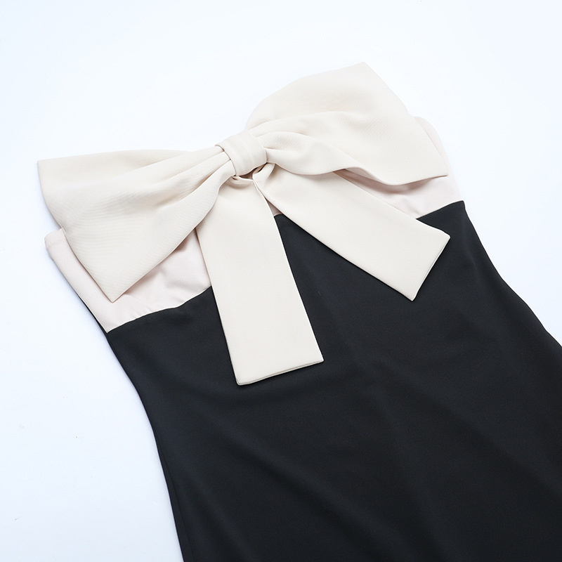 Bow Jumpsuit for Casual Evening Wear