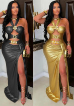 Women Sexy Tie Backless Bodycon Dress