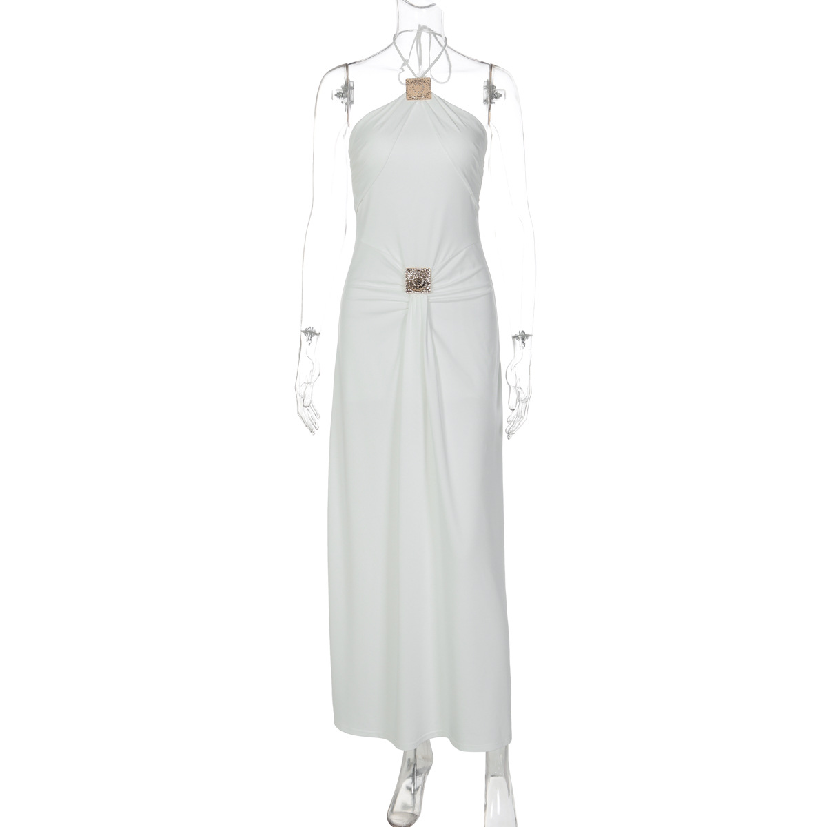 Cut-Out Lace-Up Dress for Spring & Summer Parties