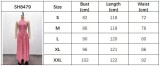 African Women's Sleeveless Halter Neck Fashion Plaid Dress Trendy High-Waist Asymmetrical Long Dress