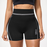Women Yoga Wear Color Block Hot Shorts Workout Pants