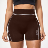 Women Yoga Wear Color Block Hot Shorts Workout Pants