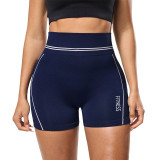 Women Yoga Wear Color Block Hot Shorts Workout Pants