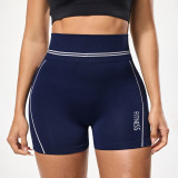 Women Yoga Wear Color Block Hot Shorts Workout Pants