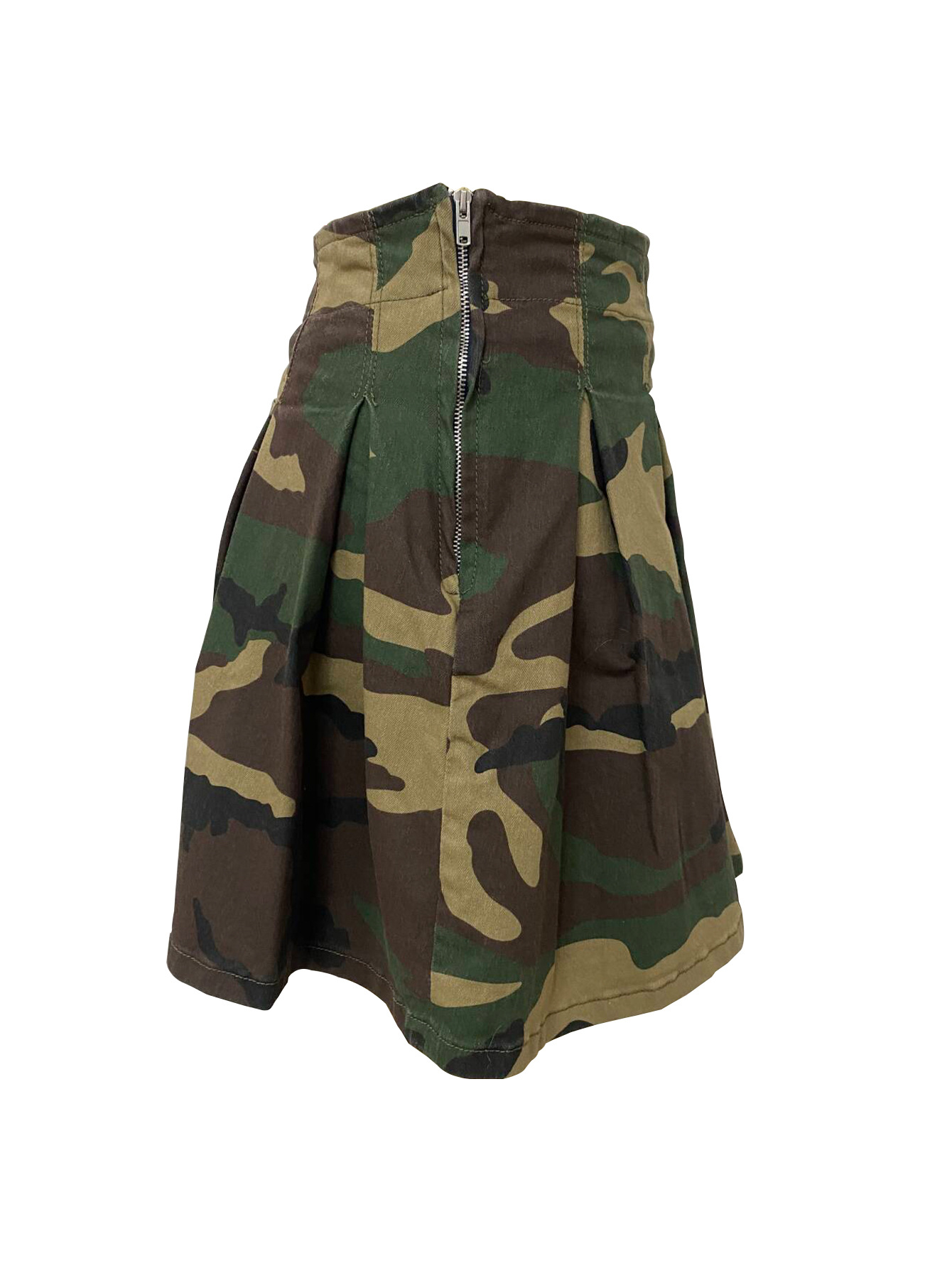 Camouflage Skirt for Summer Casual Streetwear