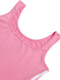Summer Women Sleeveless Slim Fit Sports Dress