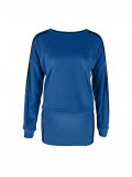 Women Casual Striped Bodycon Slim Fit Long-Sleeve Dress