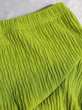 Women Off Shoulder High Stretch Slim Fit Mini Skirt Set Two-Piece Set