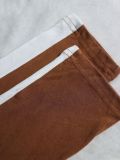 Women Casual High Stretch Patchwork Loose Wide-Leg Pants Slim Fit Two-Piece Outfit