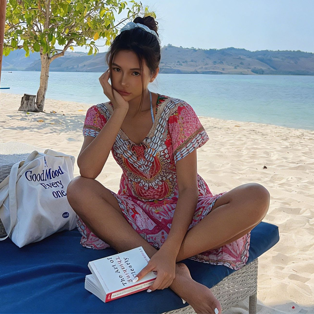 Bohemian Loose Chiffon Cover-Up for Summer Beach Casual
