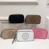 Women Strap Double Zipper Small Square Bag Shoulder Bag
