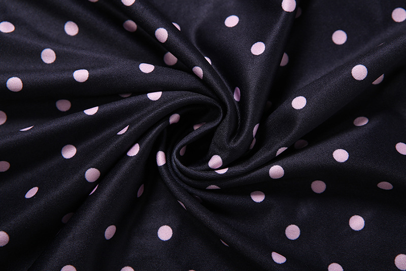 Polka Dot Halter Sleeveless Jumpsuit for Summer Events