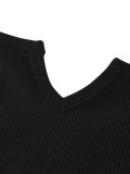 Women Camisole Sexy One Piece Ribbed V Neck Casual Jumpsuit
