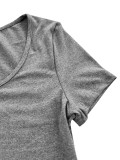 Women Short Sleeve Top and Pant Casual Two Pieces