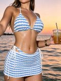 Women Sexy Lace-Up Two Pieces Swimwear