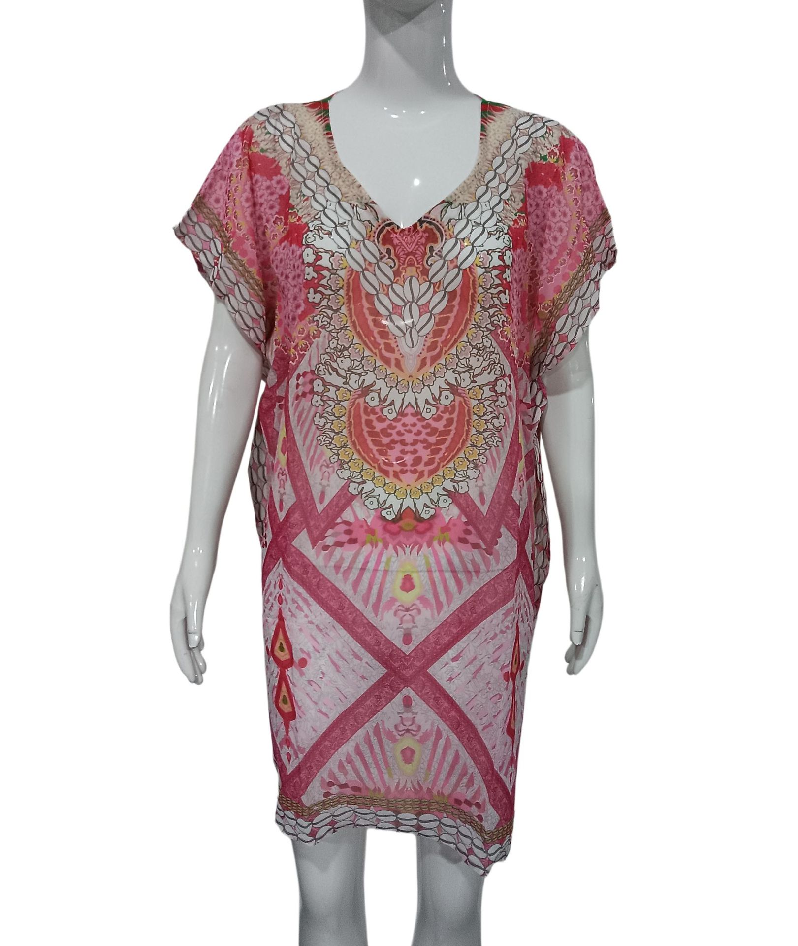 Bohemian Loose Chiffon Cover-Up for Summer Beach Casual