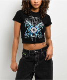 Women Printed T-Shirt Top