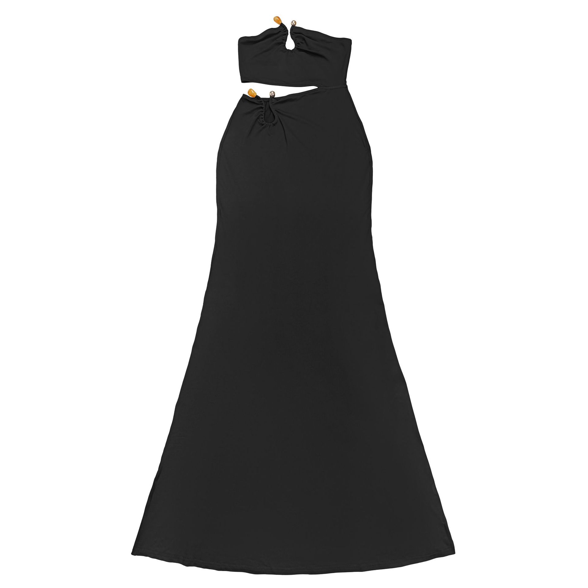 Strapless Low Back Bodycon Dress for Evening Clubwear