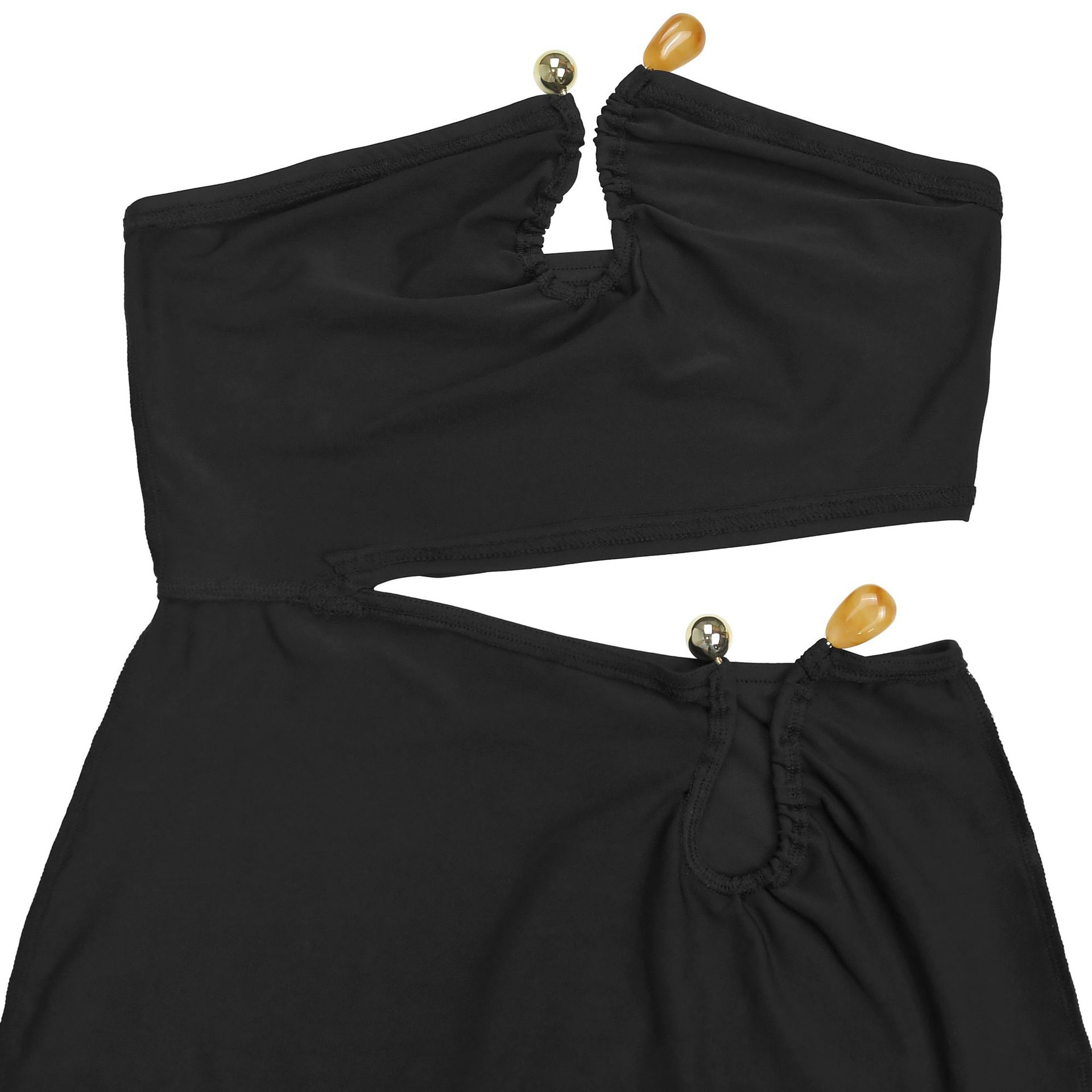 Strapless Low Back Bodycon Dress for Evening Clubwear