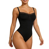 Women Lace One-Piece Tummy Control Butt Lift Shaping Bodysuit
