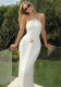 Women Spring Summer Fashion Sexy Sleeveless Halter Neck Low Back Bodycon Dress