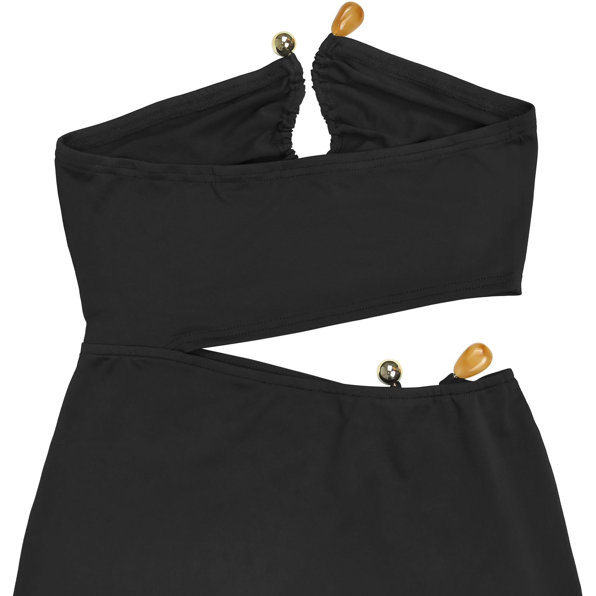 Strapless Low Back Bodycon Dress for Evening Clubwear