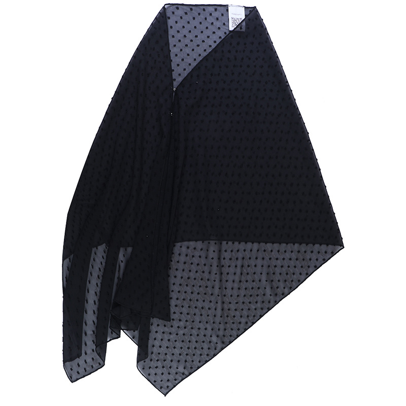 Solid See-Through Skirt for Summer Casual Cover-Up