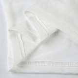 Women Casual Raglan Color Block Short Sleeve Top Shorts Headband Three Piece Set