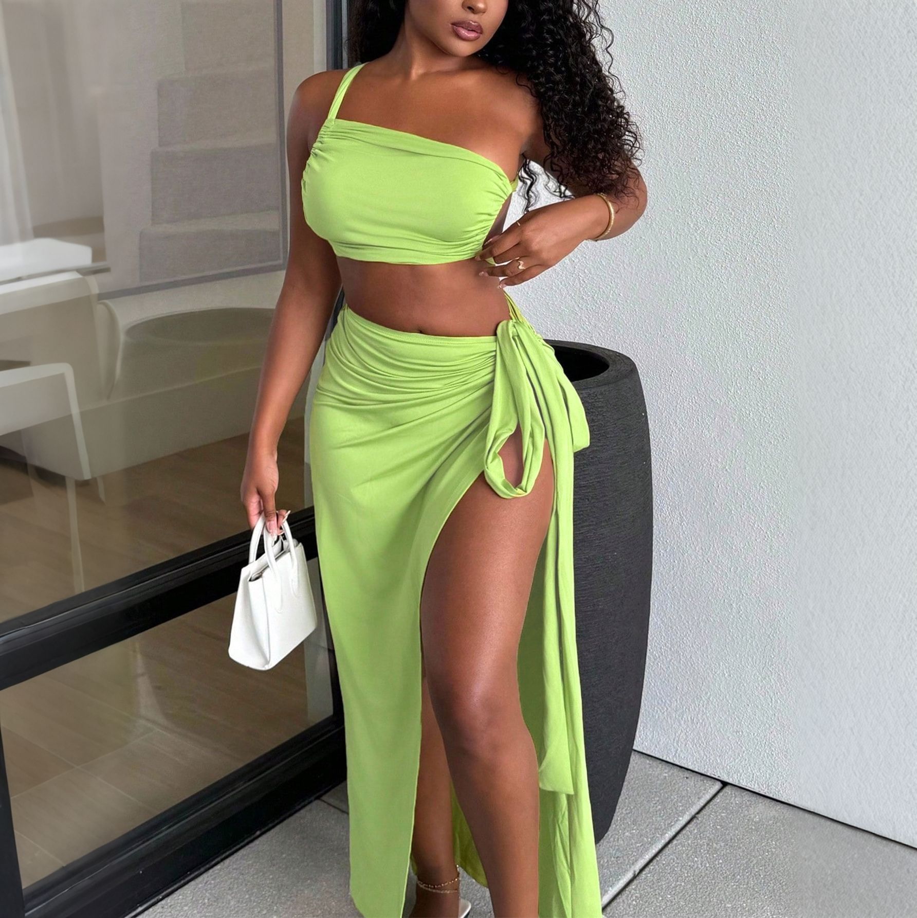 Stretch Ripped Denim Shorts for Summer Streetwear