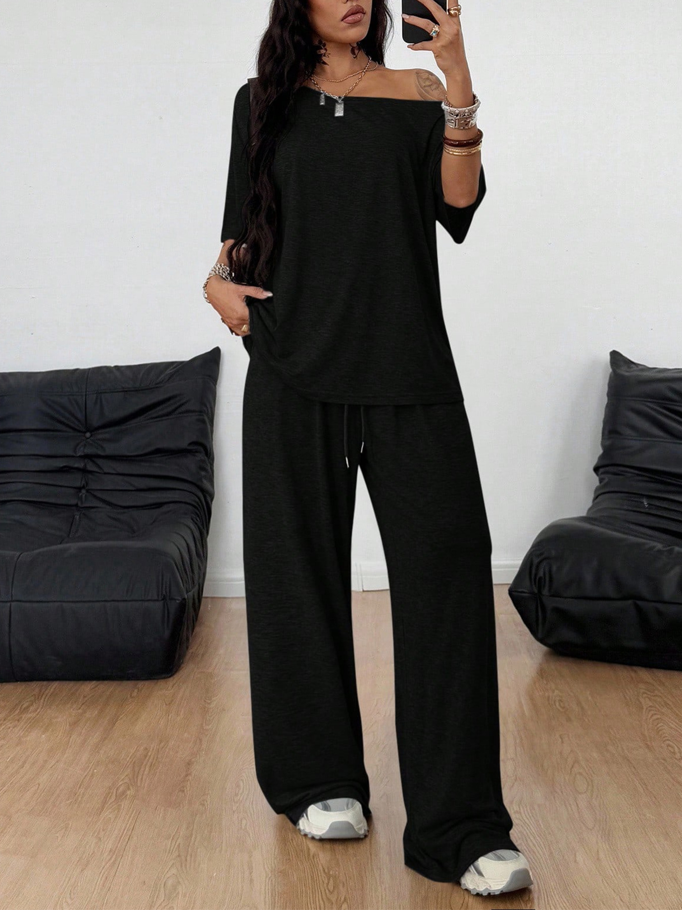 Denim Bell Bottom Pants for Summer Streetwear