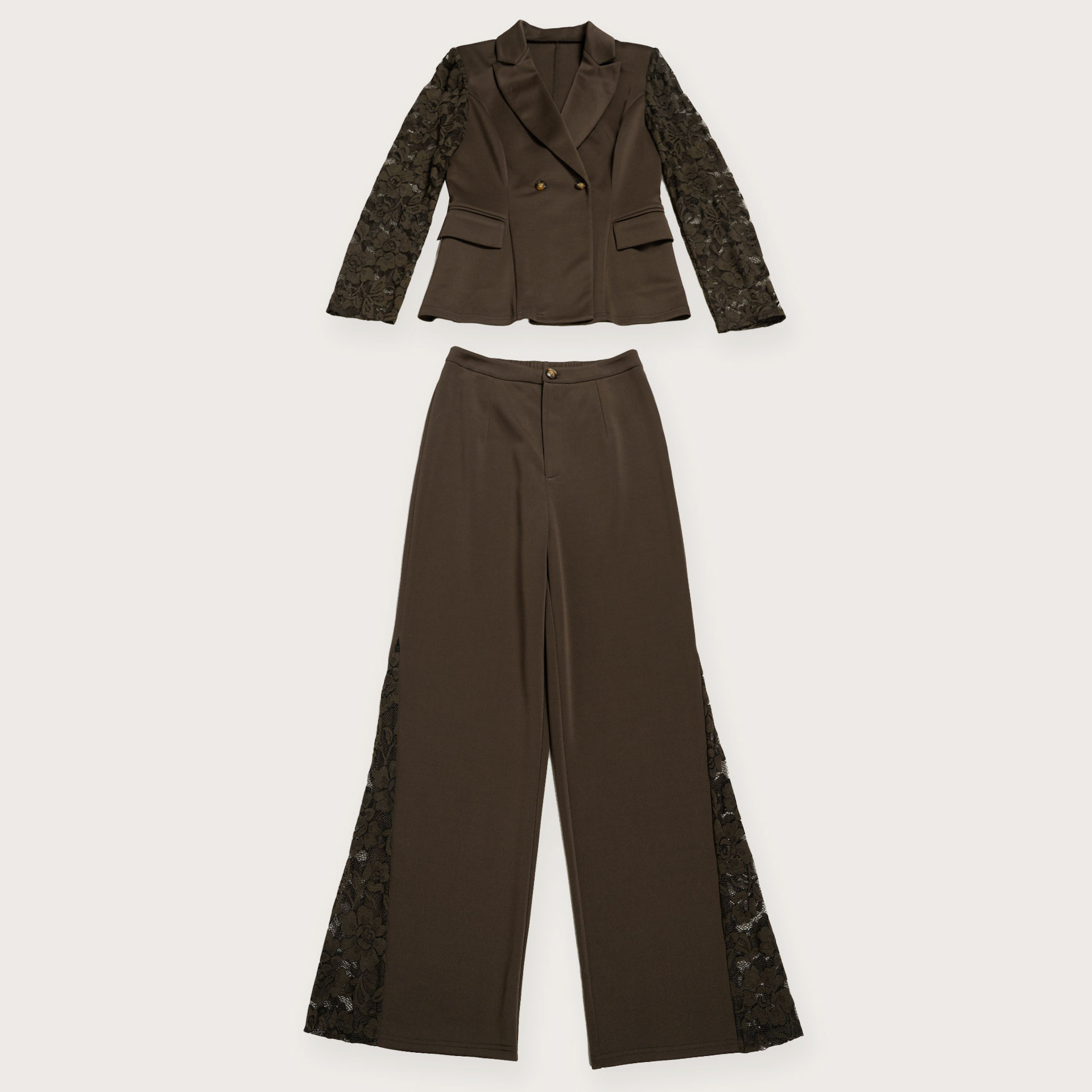 High-Waist Graffiti Washed Wide-Leg Denim Pants for Streetwear